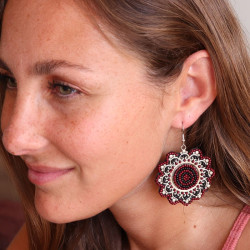 Boucle d'oreille fantaisie...