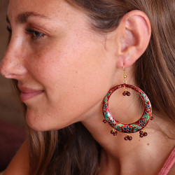 Boucle d'oreille fantaisie...