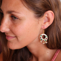 Boucle d'oreille fantaisie...