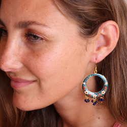 Boucle d'oreille fantaisie...