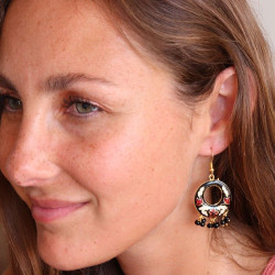 Boucle d'oreille fantaisie...