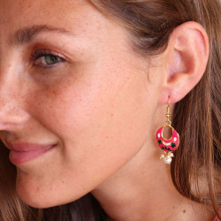 Boucle d'oreille fantaisie...