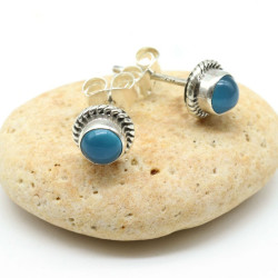 Puce d'oreille argent...