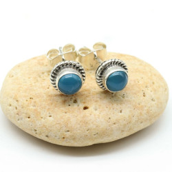 Puce d'oreille argent...