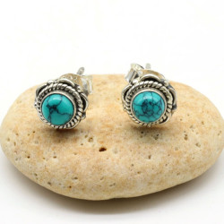Puce d'oreille argent...