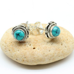 Puce d'oreille argent...