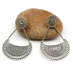 Boucle d'oreille argent...
