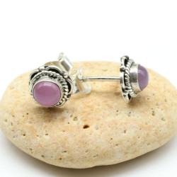 Puce d'oreille argent...