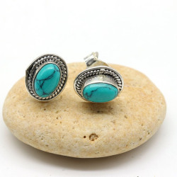 Puce d'oreille argent...