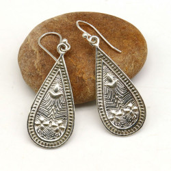 Boucle d'oreille argent...