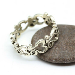 bague argent 925 - Mosaik...