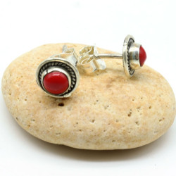 Puce d'oreille argent 925...