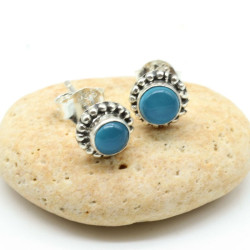 Puce d'oreille argent...