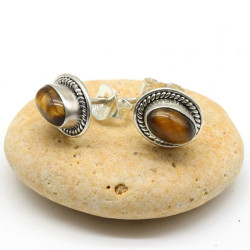 Puce d'oreille argent...