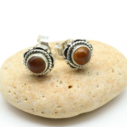 Puces d'oreilles argent...