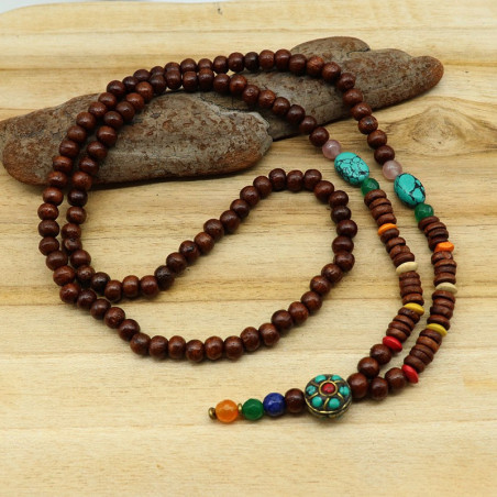 mala ethnique - Mosaik bijoux indiens