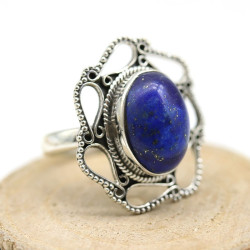 Grosse bague lapis lazuli...