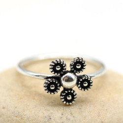 Bague argent 925 fine -...