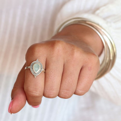 Bague ethnique argent...