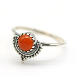 Bague fine argent pierre...