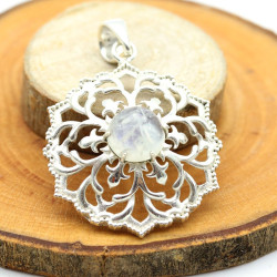 Pendentif argent ethnique...