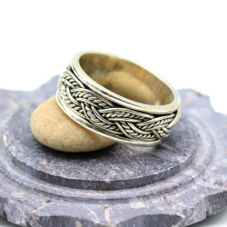 Bague argent tressée...