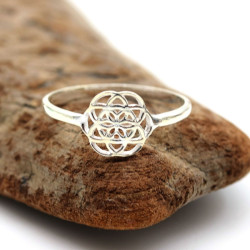Bague graine de vie en...