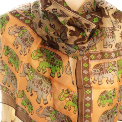 Foulard en soie pas cher -...