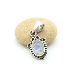 Pendentif argent pierre de...