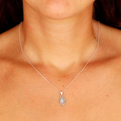 Petit pendentif argent...