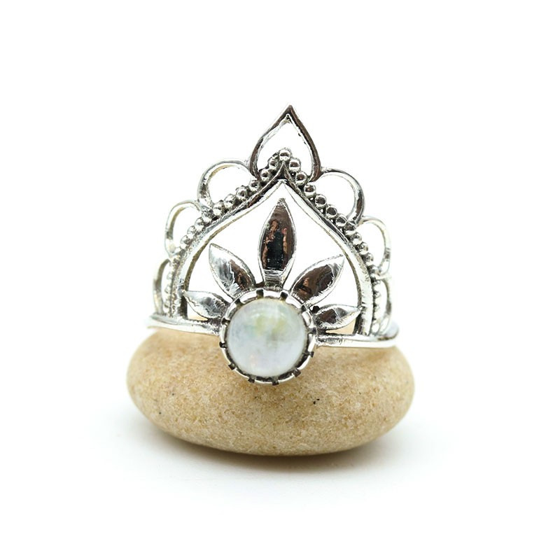 Bague argent travaillée - Mosaik bijoux indiens Bague argent travaillée - Mosaik bijoux indiens