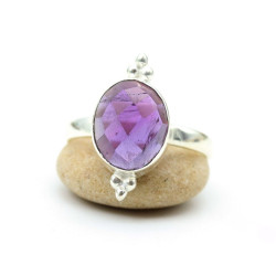 Bague argent pierre...
