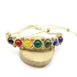 Bracelet 7 chakras en...