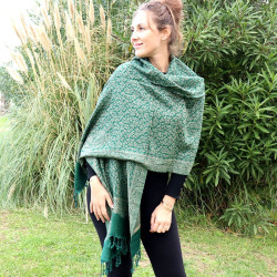Etole verte à motifs -...