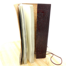 carnet cuir motif éléphant...