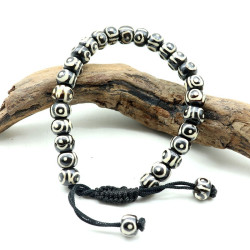 bracelet homme perles...