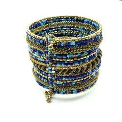 bracelet large perles...