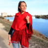 Etole rouge à frise noire - Mosaik bijoux indiens