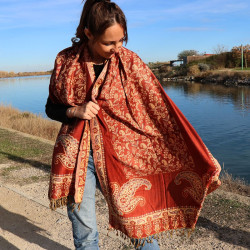 Etole marron et beige -...