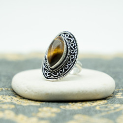 Bague oeil de tigre...