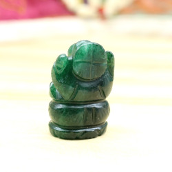 Satue Ganesh en aventurine...