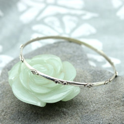 Jonc argent motifs...
