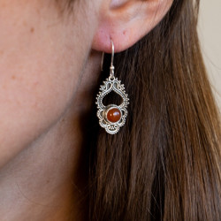 boucle d'oreille pierre...