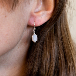boucle d'oreille pierre de...