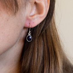 boucle d'oreille amethyste...