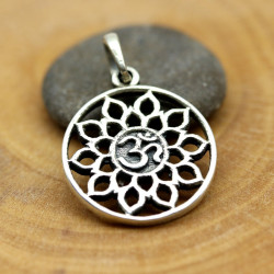 Pendentif argent aum -...