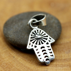 Pendentif argent main de...