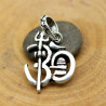 Pendentif Aum Shiva en argent - Mosaik bijoux indiens