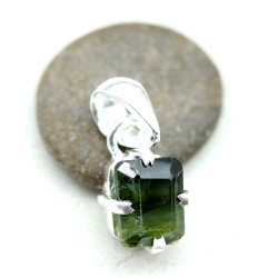 pendentif tourmaline verte...