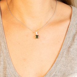 pendentif tourmaline verte...